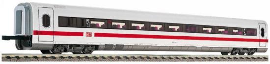 ICE 2  Passenger car with traffic red stripe 1st class type 8053<br /><a href='images/pictures/Fleischmann/4491.jpg' target='_blank'>Full size image</a>